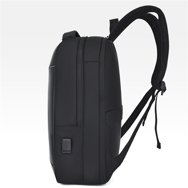 Sac à dos décontracté pour homme — Grand sac de voyage et du quotidien (Noir / 13 po)